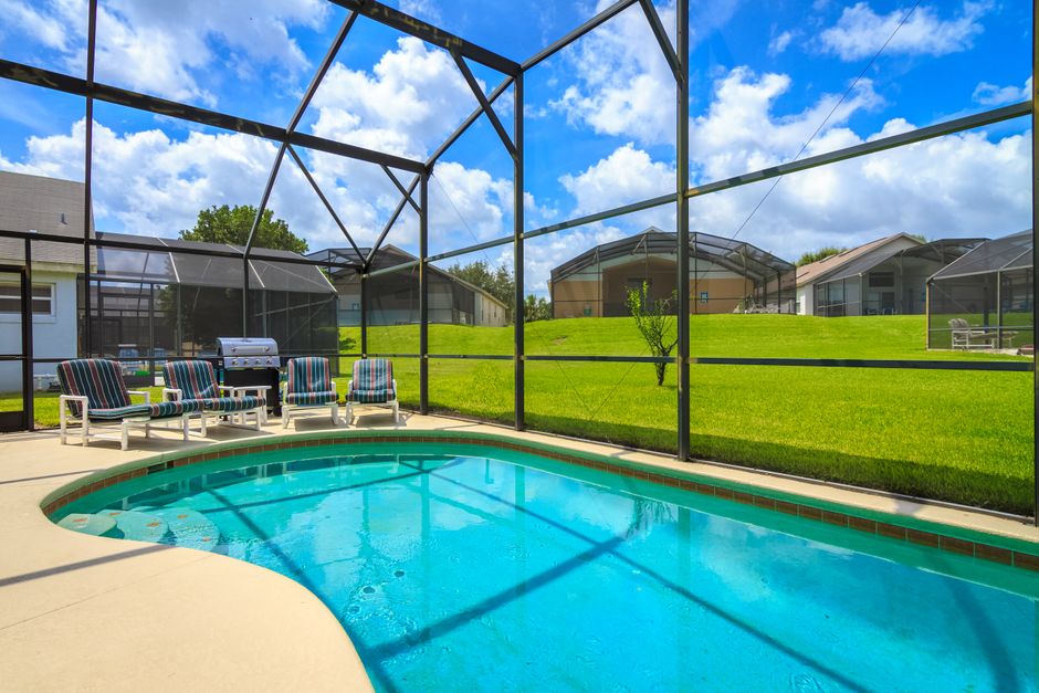 Backyard pool